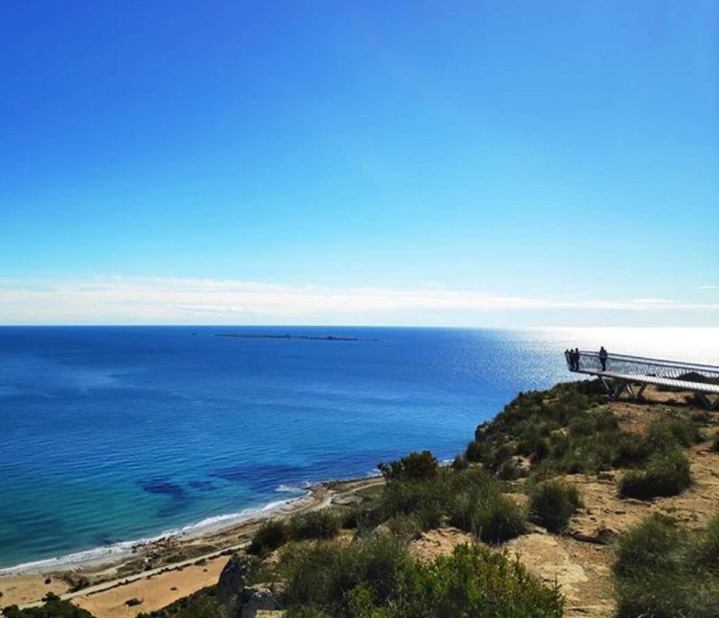 Mediterranean Beach Apartment 180º Sea & Island Views Santa Pola Ngoại thất bức ảnh