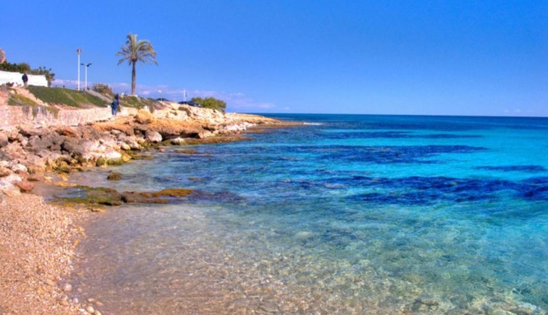 Mediterranean Beach Apartment 180º Sea & Island Views Santa Pola Ngoại thất bức ảnh
