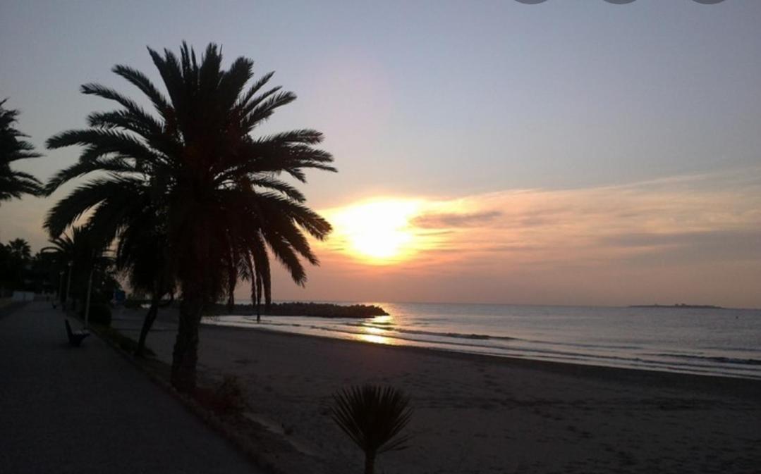 Mediterranean Beach Apartment 180º Sea & Island Views Santa Pola Ngoại thất bức ảnh