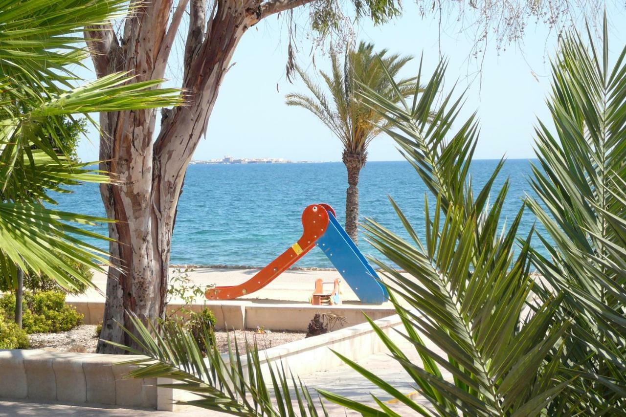 Mediterranean Beach Apartment 180º Sea & Island Views Santa Pola Ngoại thất bức ảnh